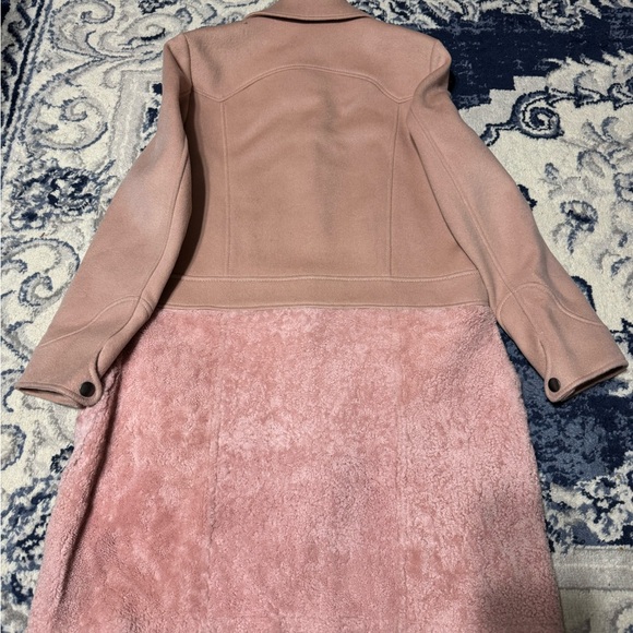 NWT COACH wool limited edition shearling coat - Picture 7 of 8